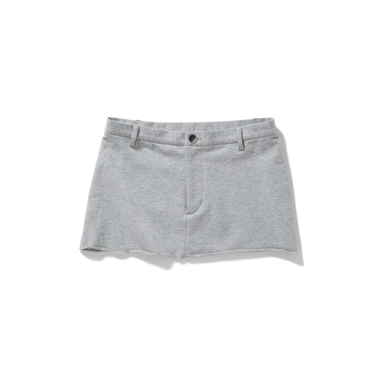Easy Apron Skirt / Gray
