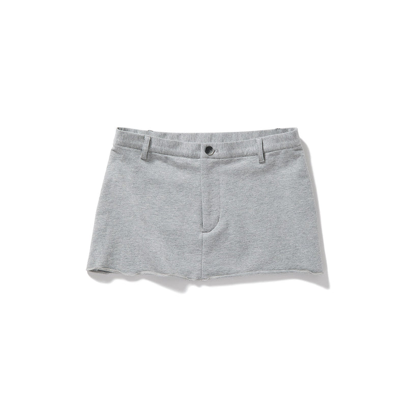 Easy Apron Skirt / Gray