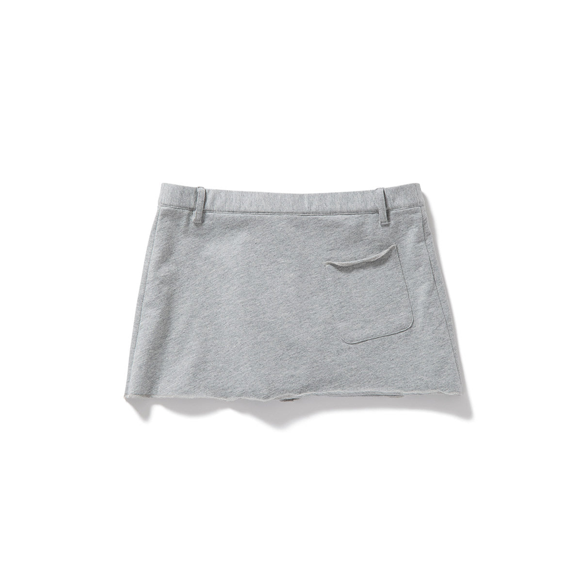 Easy Apron Skirt / Gray