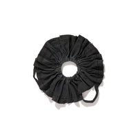 Frayed Jersey Scrunchie / Gray