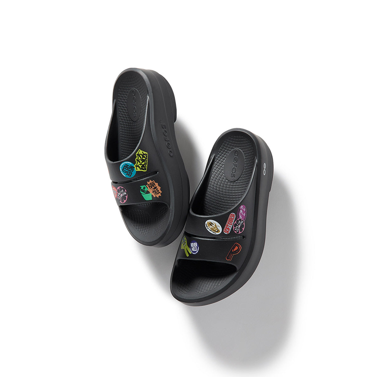 OOFOS PERVERZE Sticker OOmega OOahh / Black