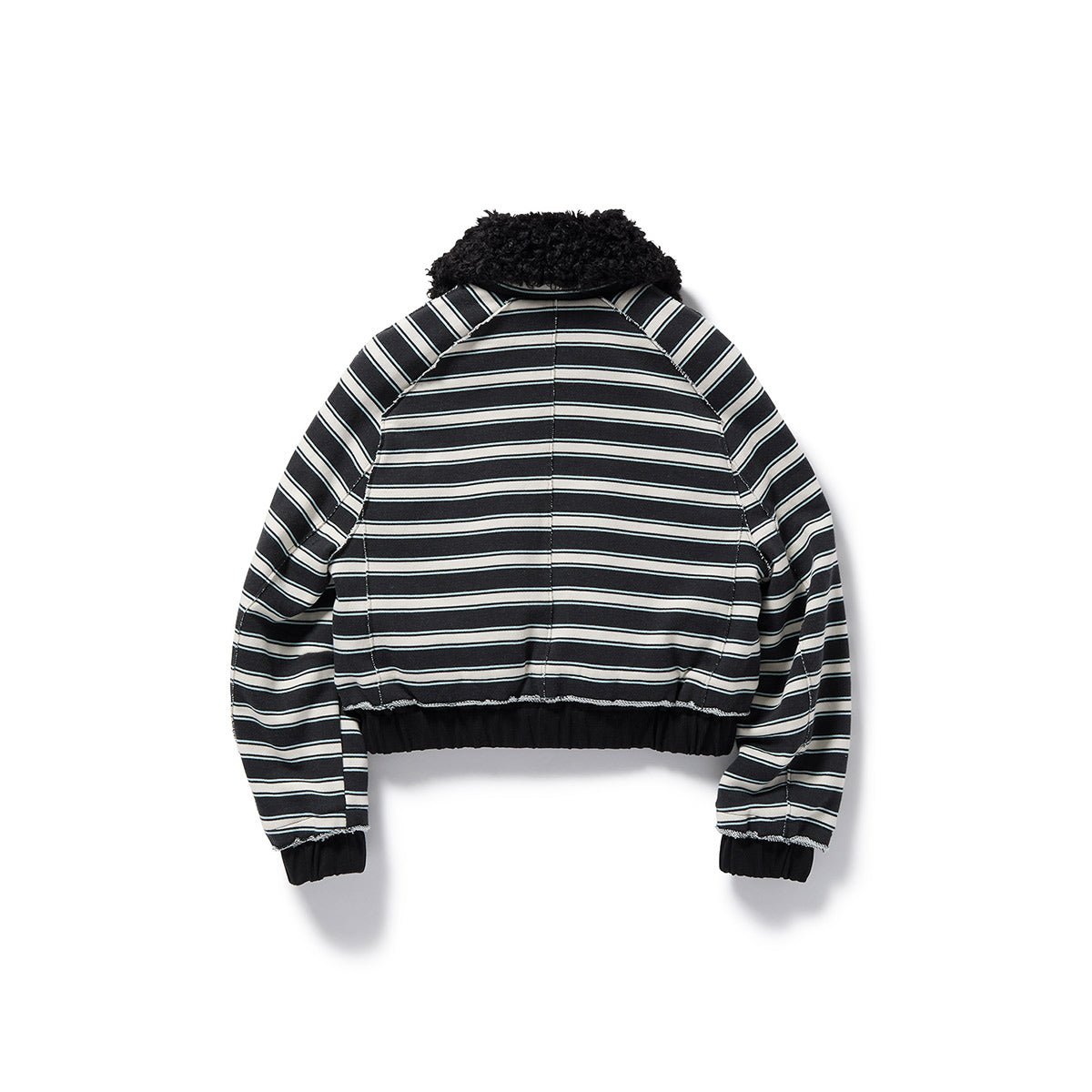 Fur Trimmed Sweat Blouson / Mix