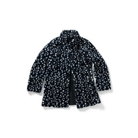 Paneled Reversible Fur Coat / Mix