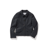 Vintage Fabric Jacket / Gray