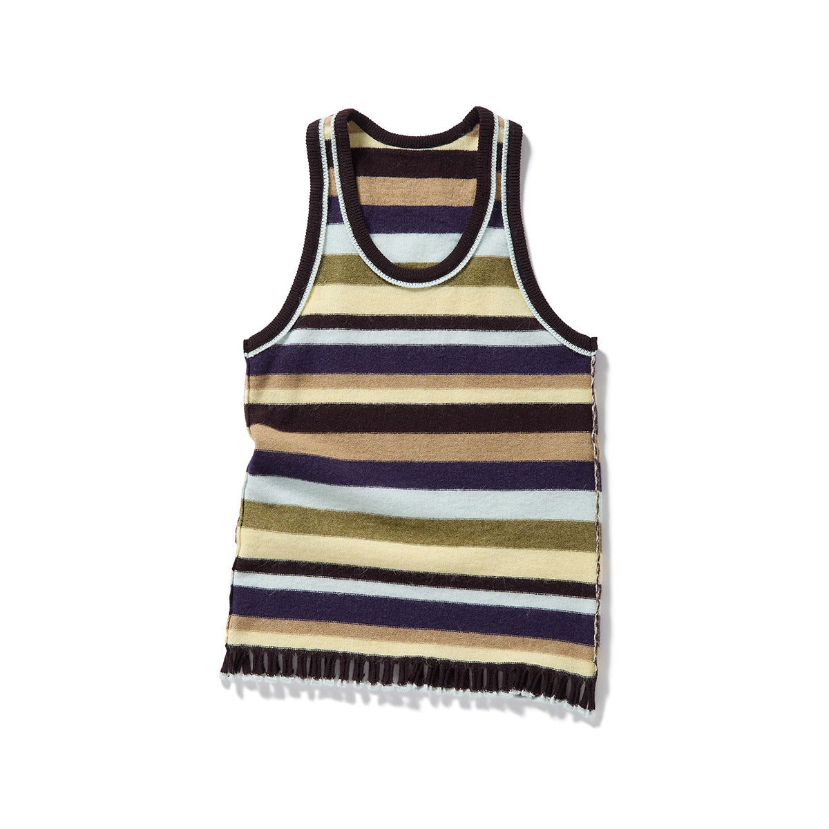 Mini Fringe Knit Top / Mix