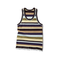 Mini Fringe Knit Top / Mix
