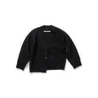 Bulk Knit Cardigan / Black
