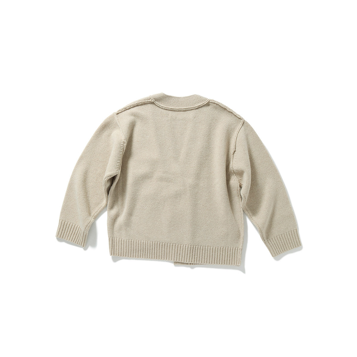 Bulk Knit Cardigan / Beige