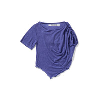 Remade Draped T-Shirt / Blue