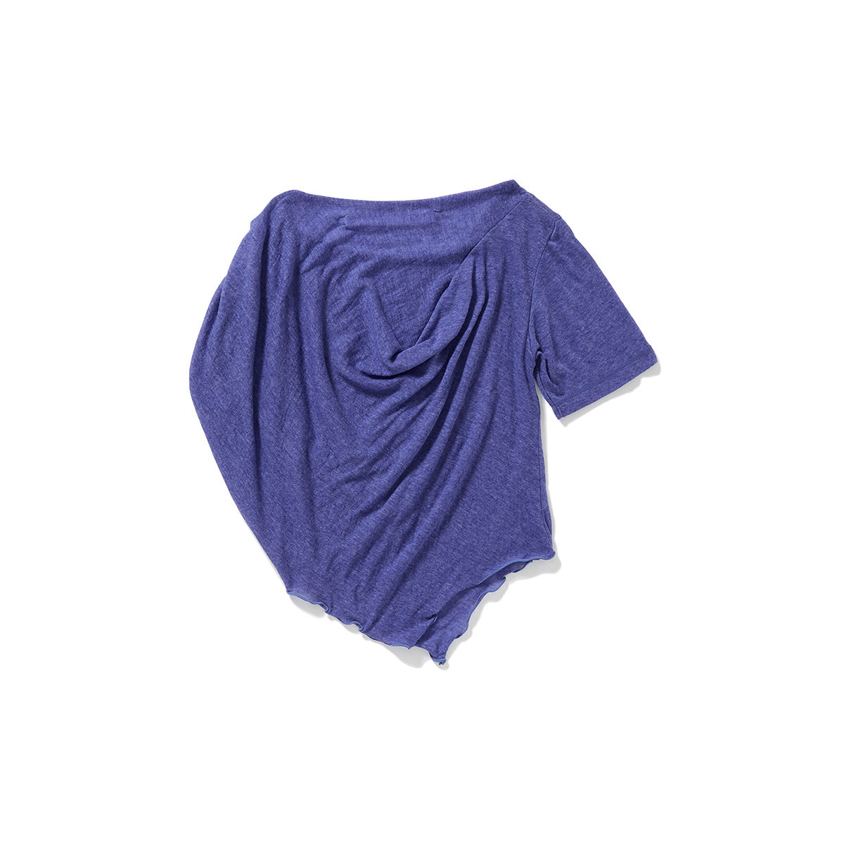 Remade Draped T-Shirt / Blue