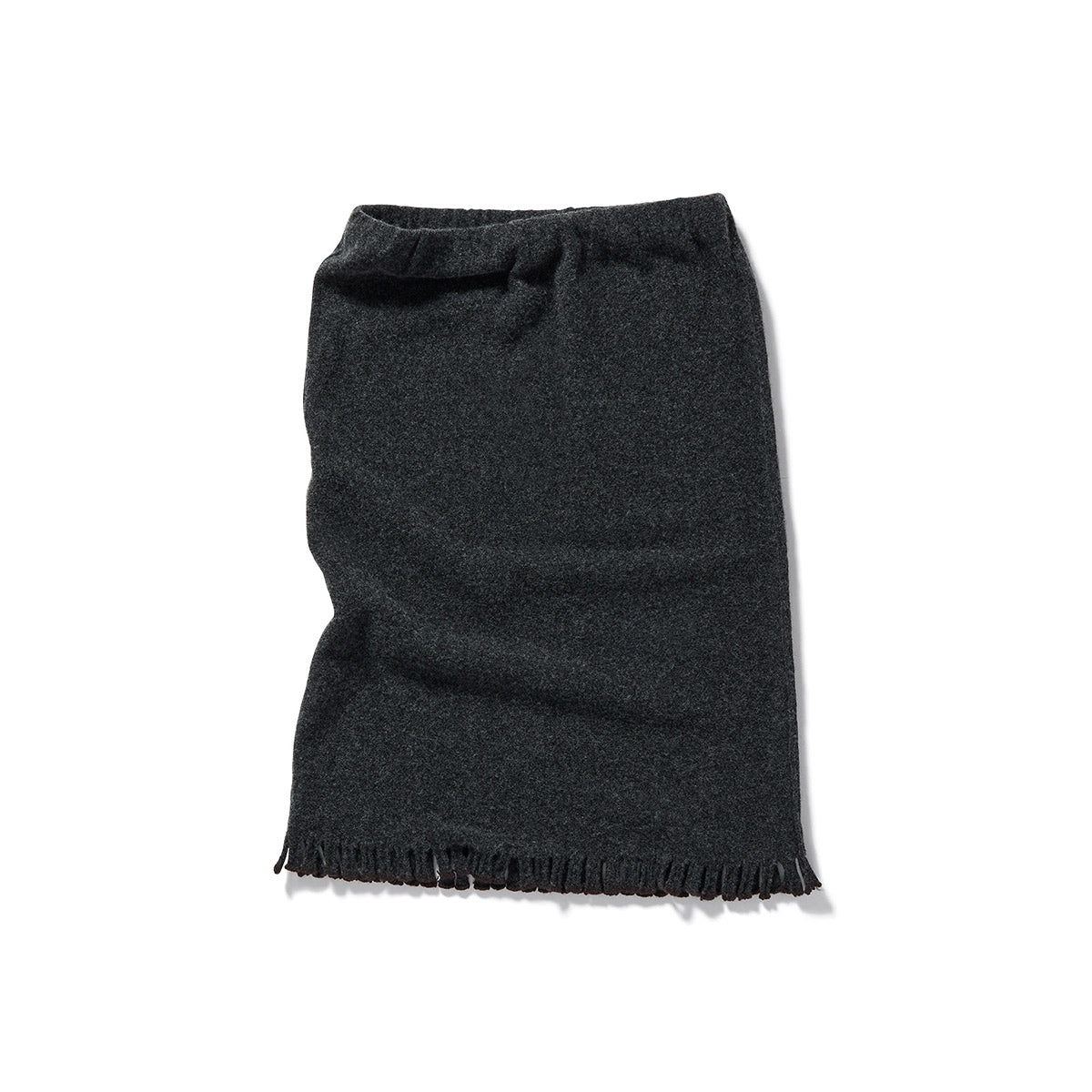 Mini Fringe Knit Skirt / Gray – PERVERZE