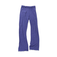 Sheer Jersey Long Pants / Blue