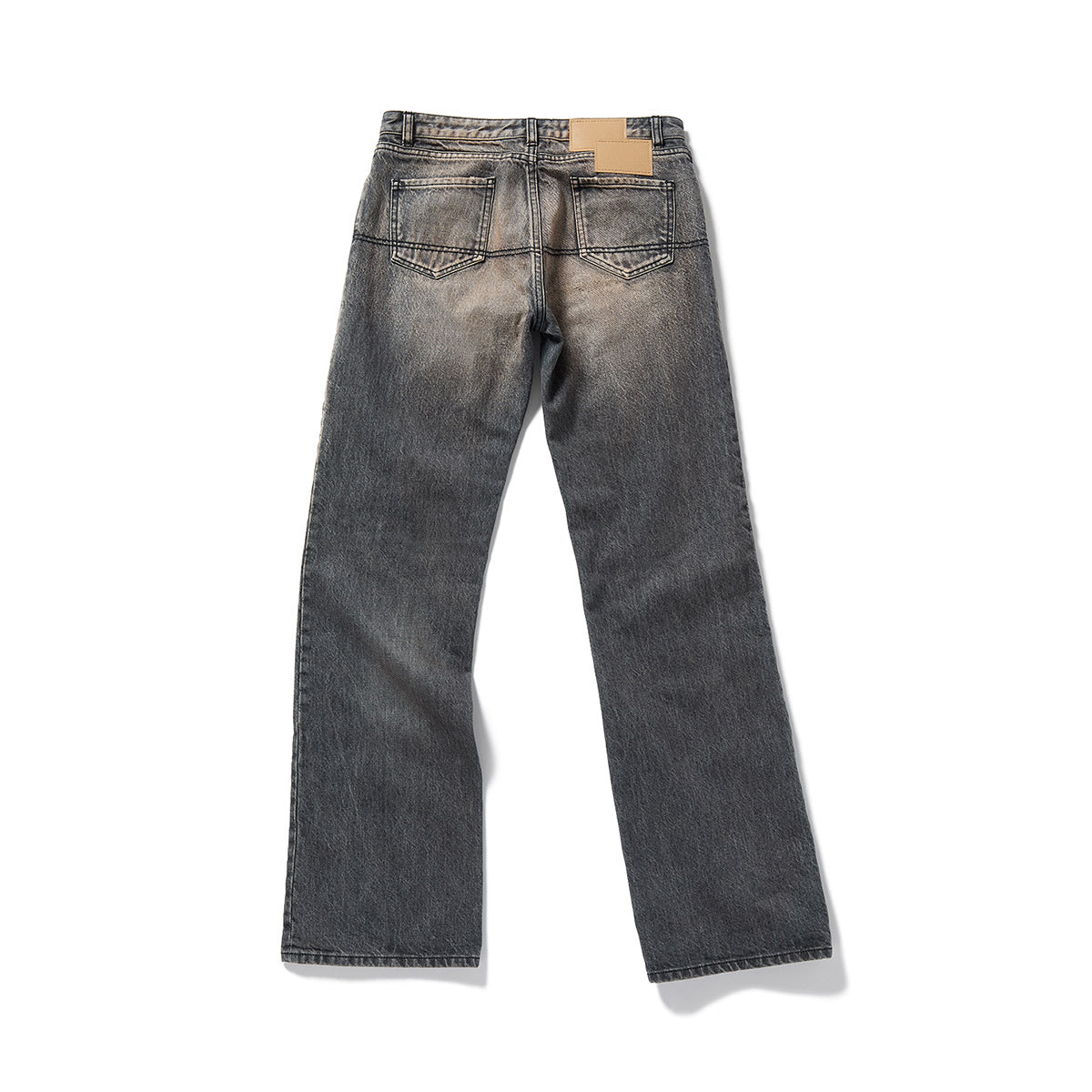 Low-Rise Slim-Wide Denim / Black