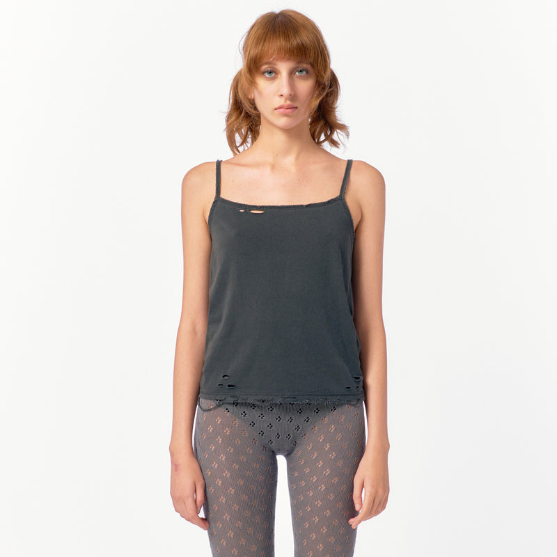 DISTRESS Regular Camisole / Gray