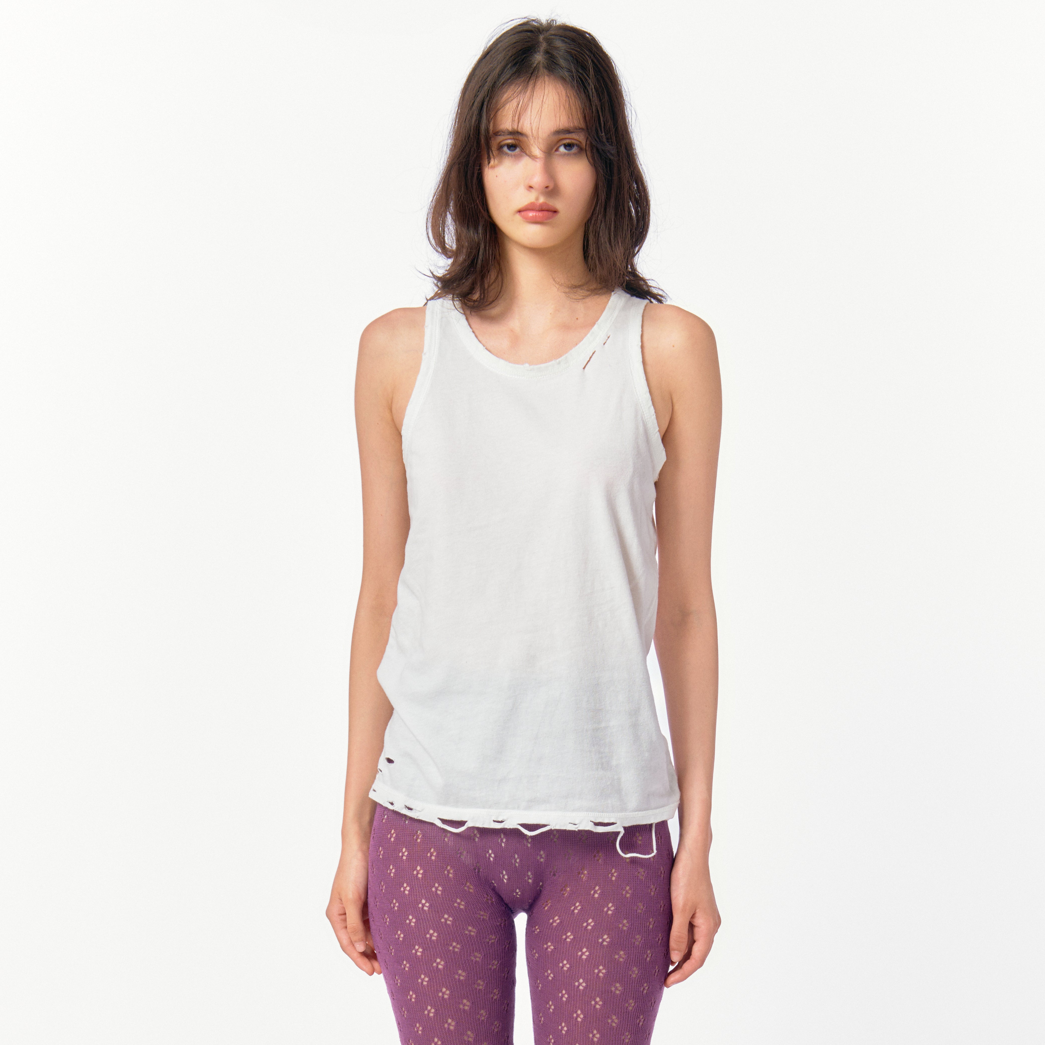 トップス PERVERZE/ DISTRESS Regular Tank Top DISTRESS – PERVERZE