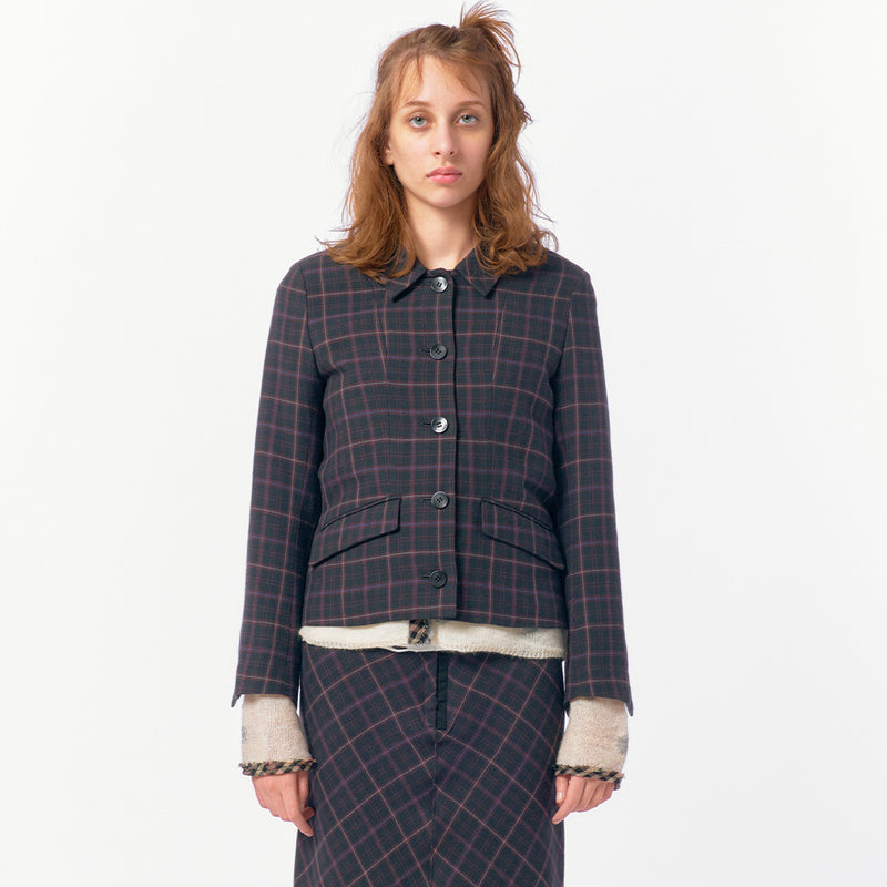 Vintage Fabric Jacket / Mix