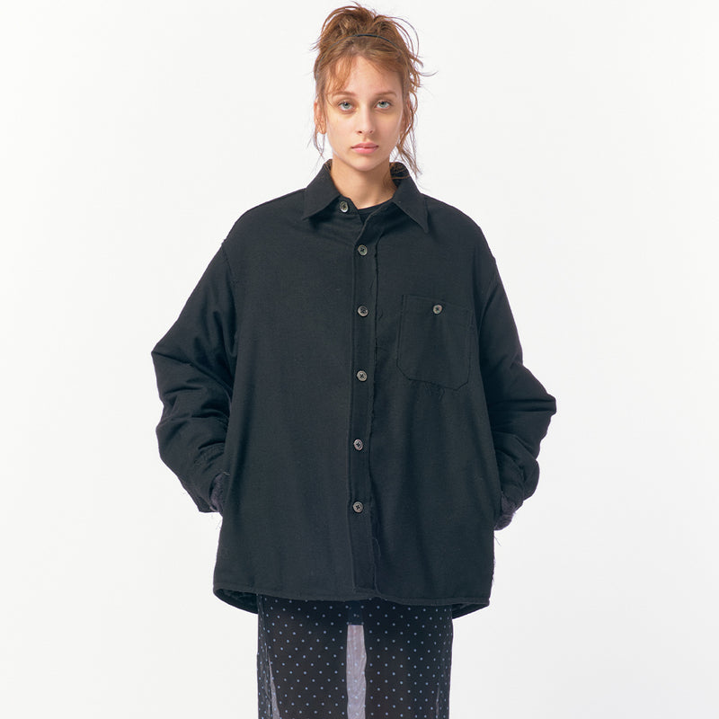 Puffer Shirts / Black