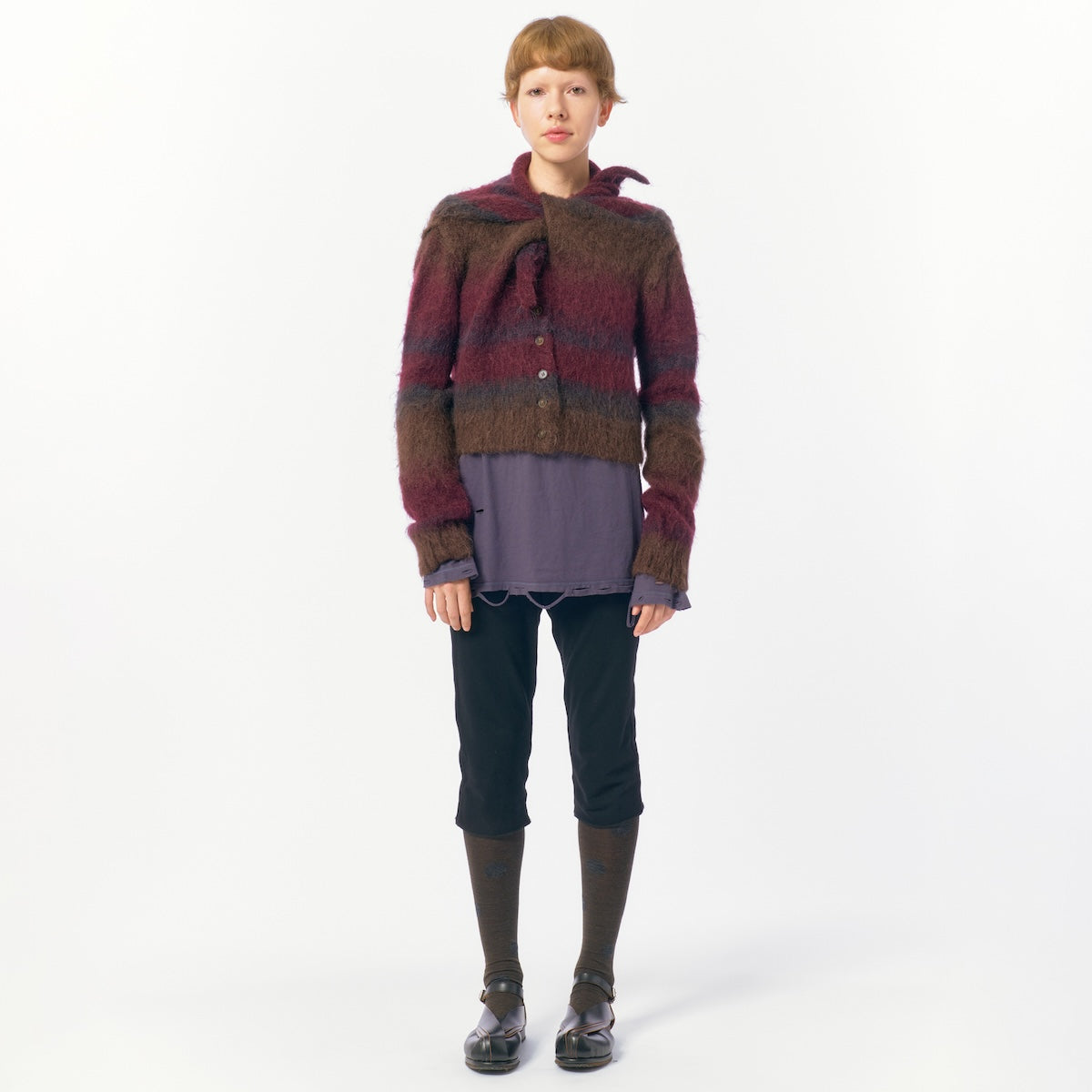 Multiple Knit / Brown – PERVERZE