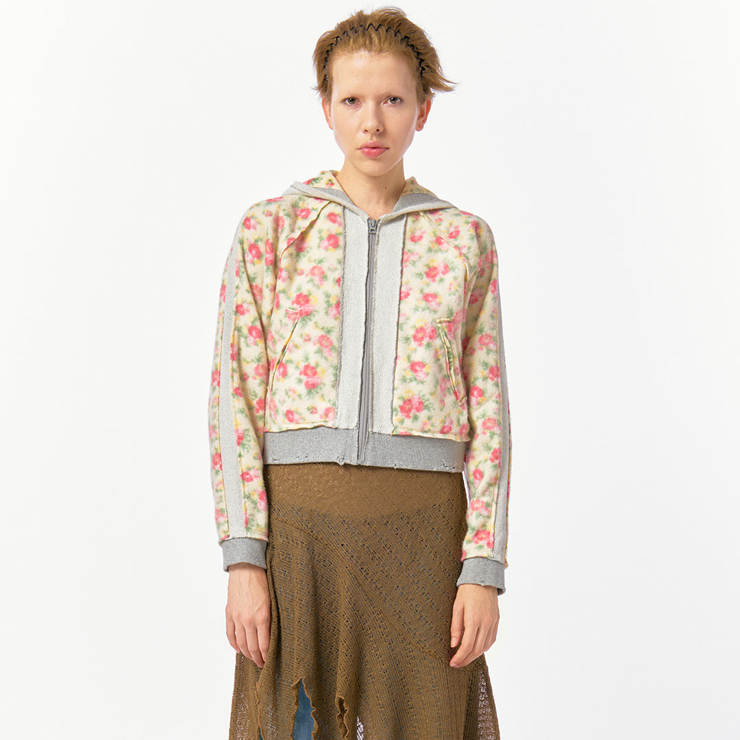 Knit Lace Jagged-hem Skirt / Beige – PERVERZE