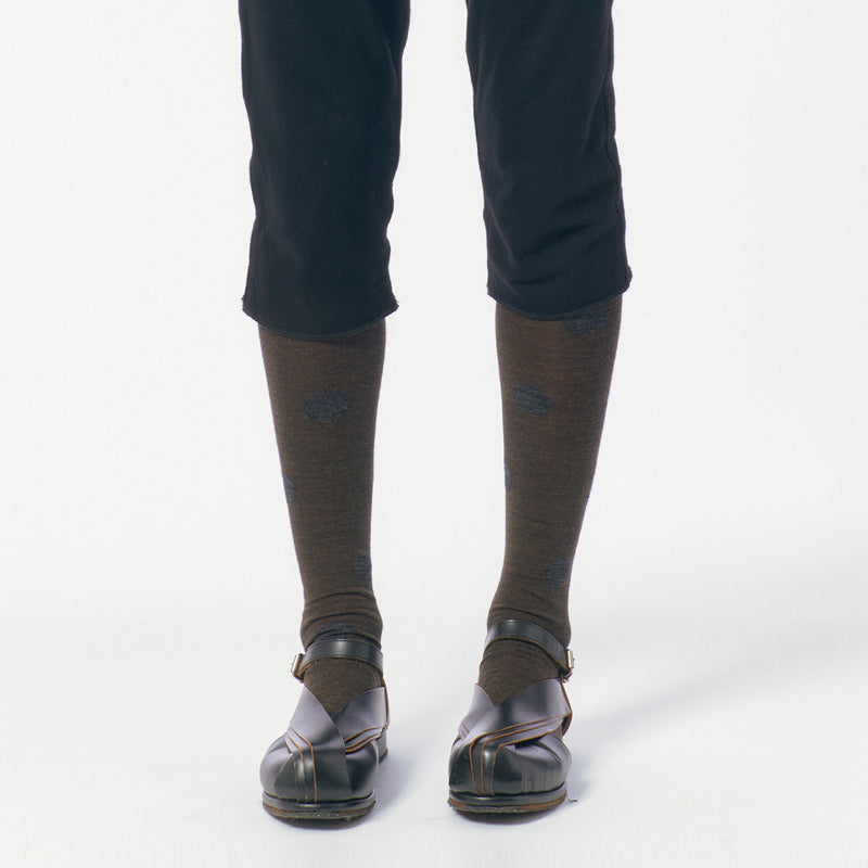 Dot Socks / Brown