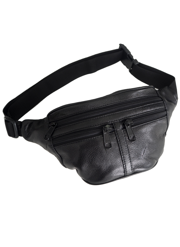 Vintage Leather Body Bag 詳細画像 Black 1