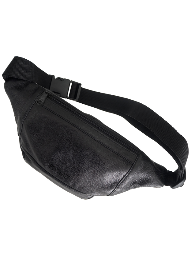 Vintage Leather Body Bag 詳細画像 Black 2