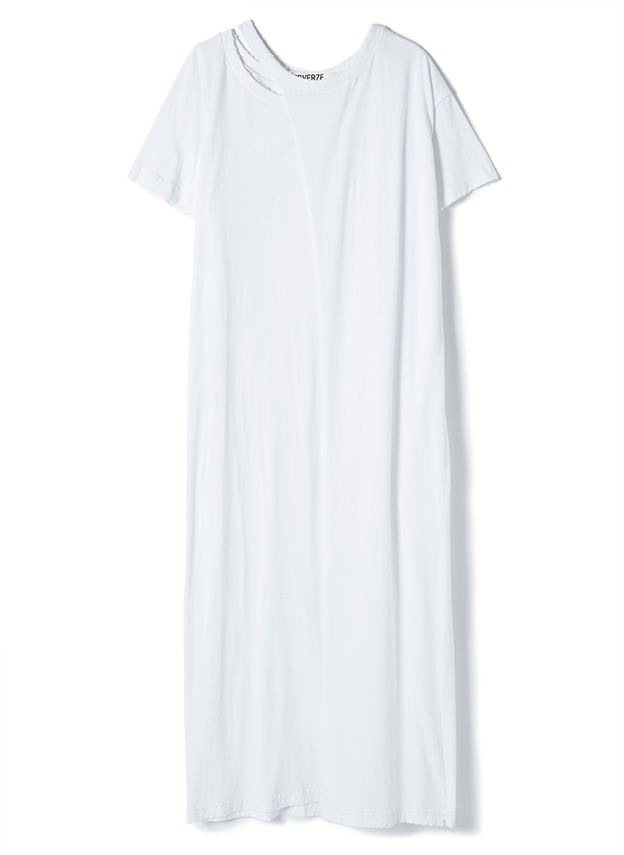 Double Long Length Tee 詳細画像 White 1