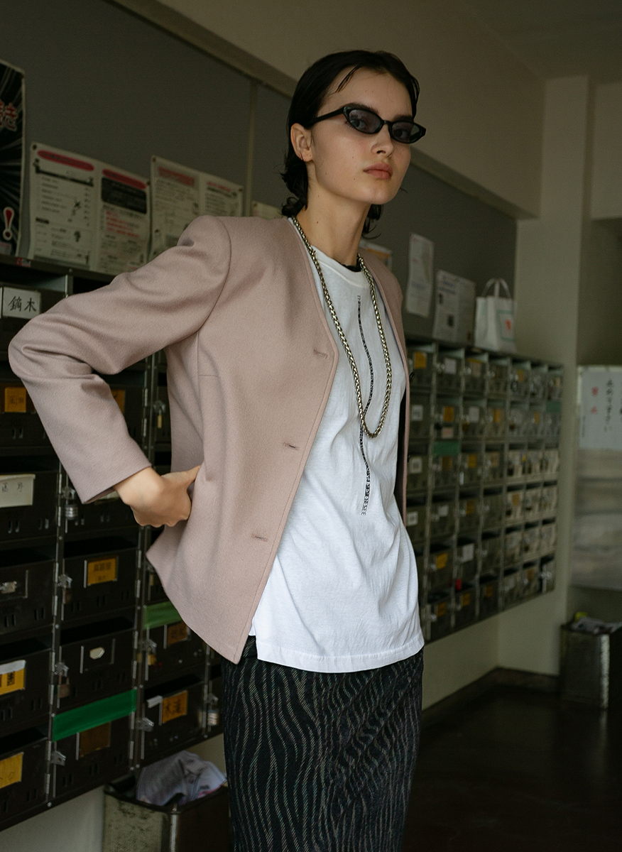 Cardigan Shirt Jacket 詳細画像 Pink 1