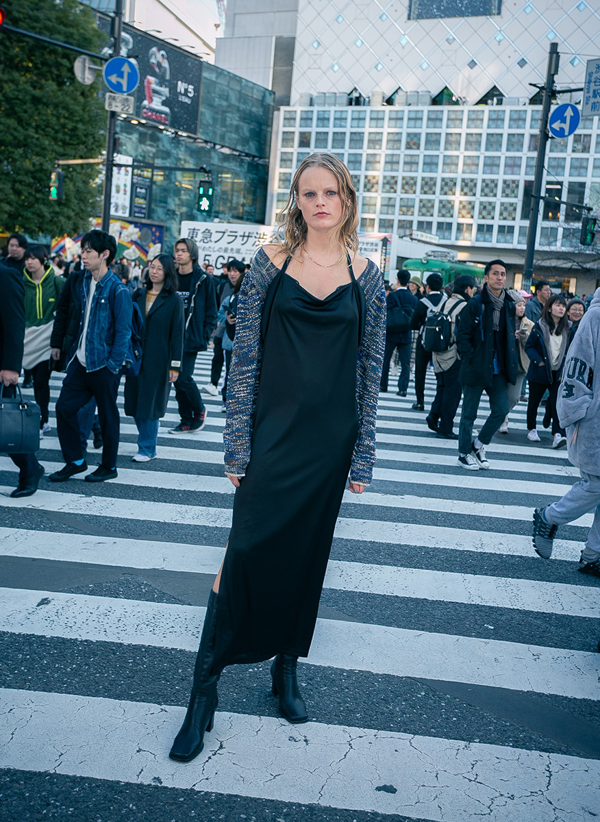 Strap Long Dress