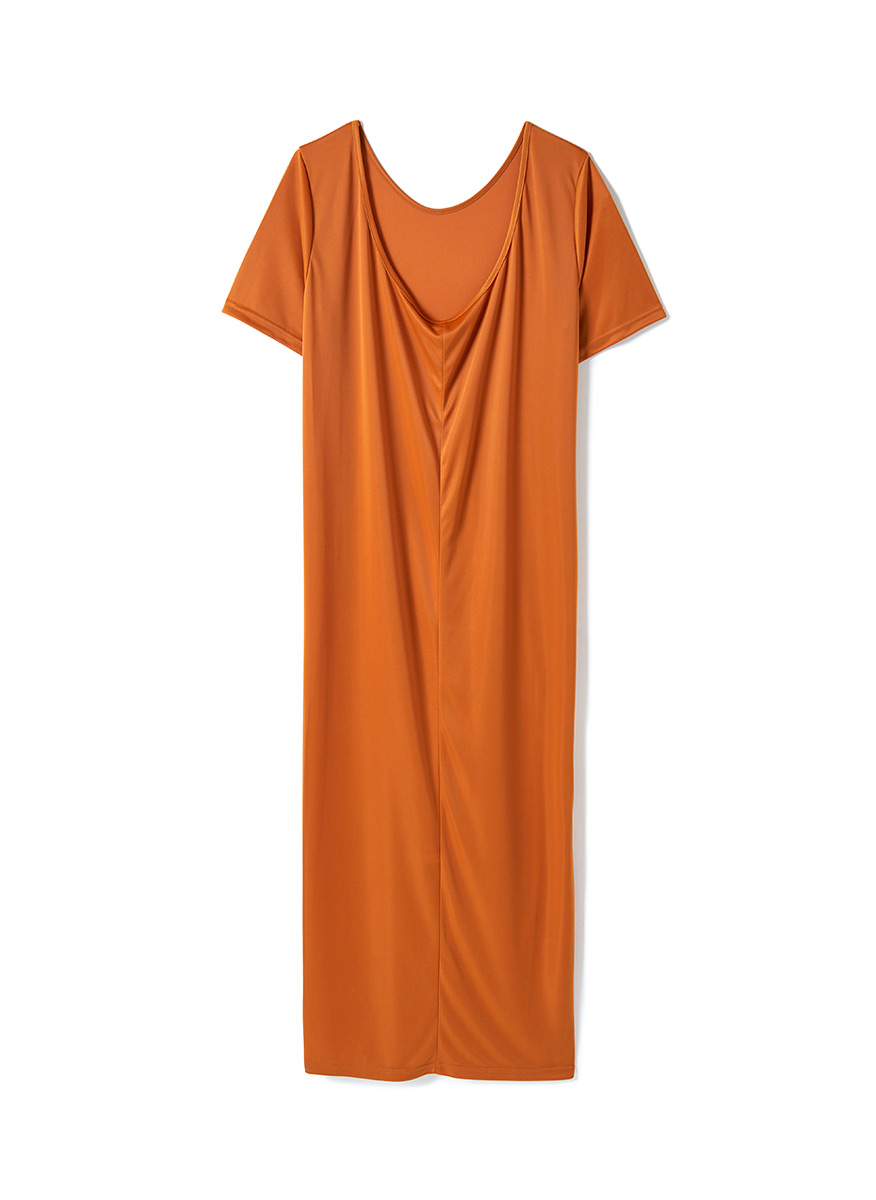 Strap Long Dress 詳細画像 Orange 2