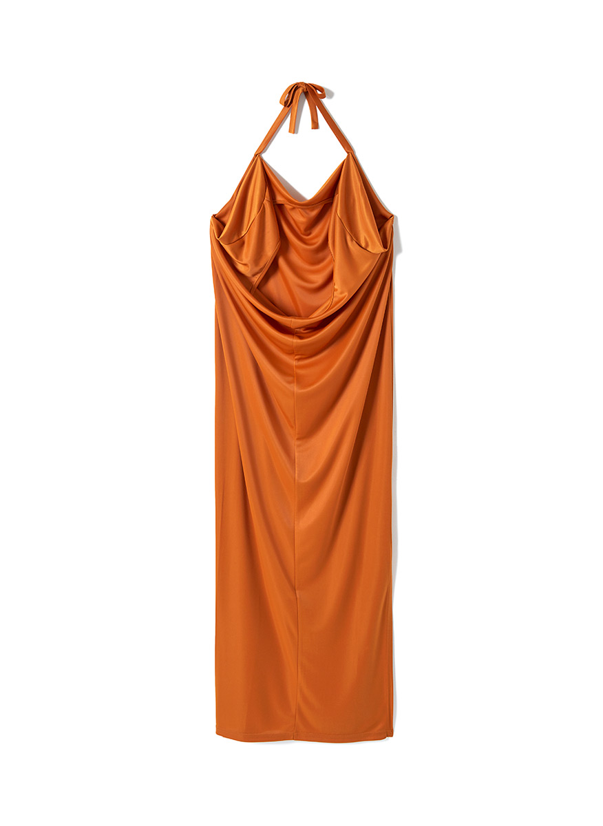 Strap Long Dress 詳細画像 Orange 4