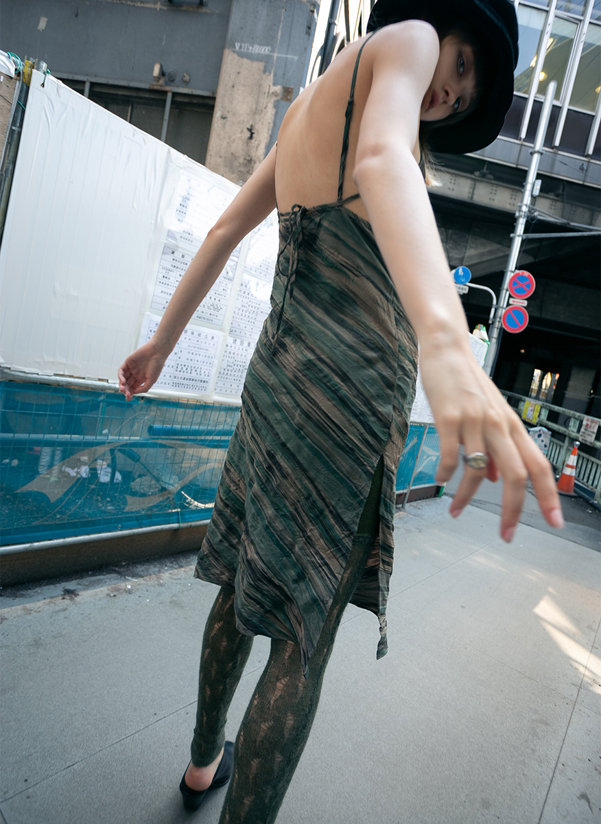 Random Crash Combination Pants 詳細画像 Khaki 3