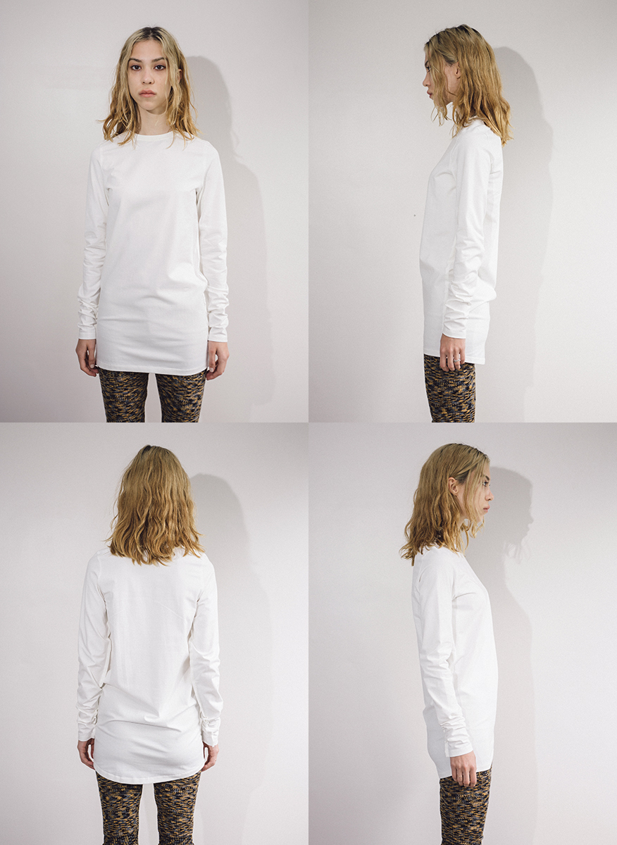 Regular Long Tee #3 詳細画像 White 1