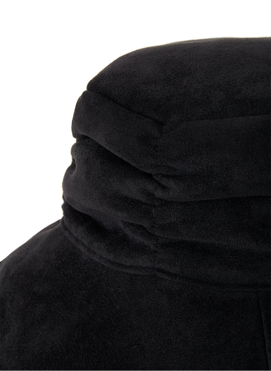 Shirring Mouton Hat 詳細画像 Black 2