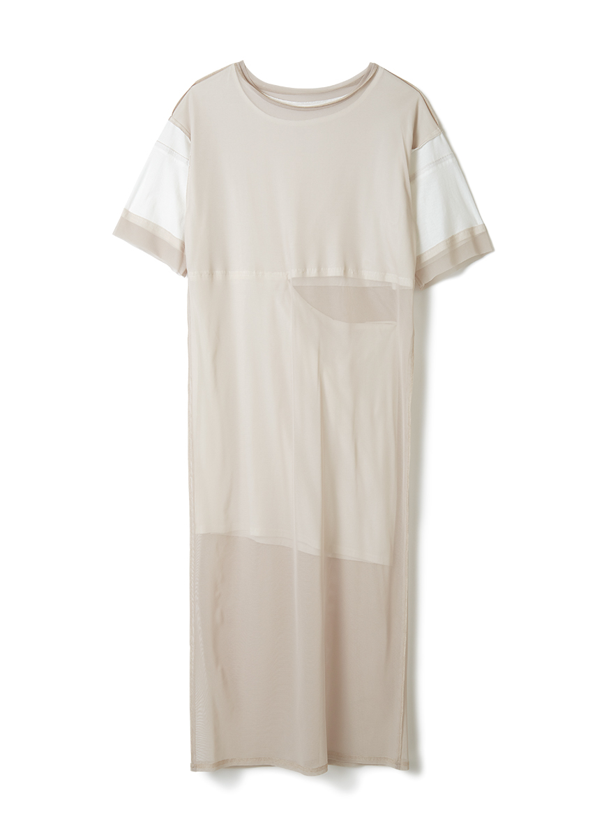 Half Layered Dress 詳細画像 White 3