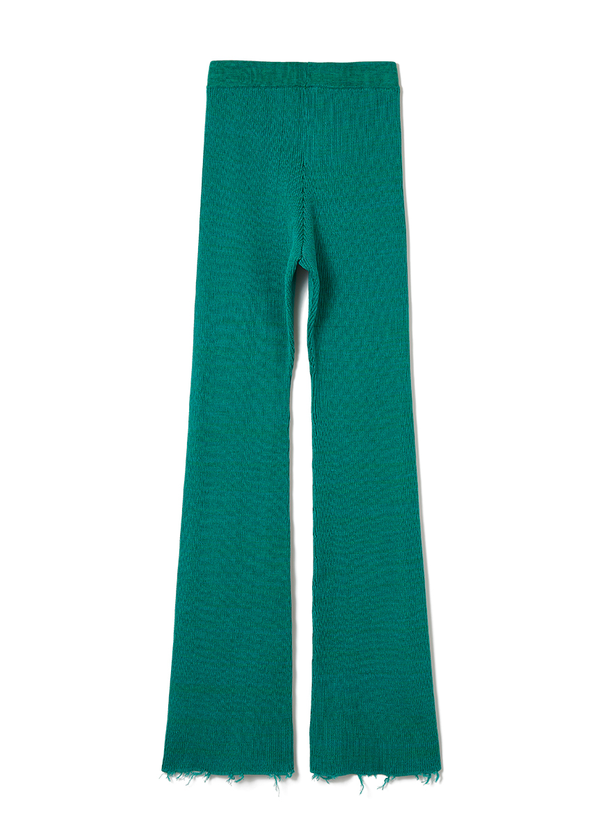 Cotton Rib Line Pants