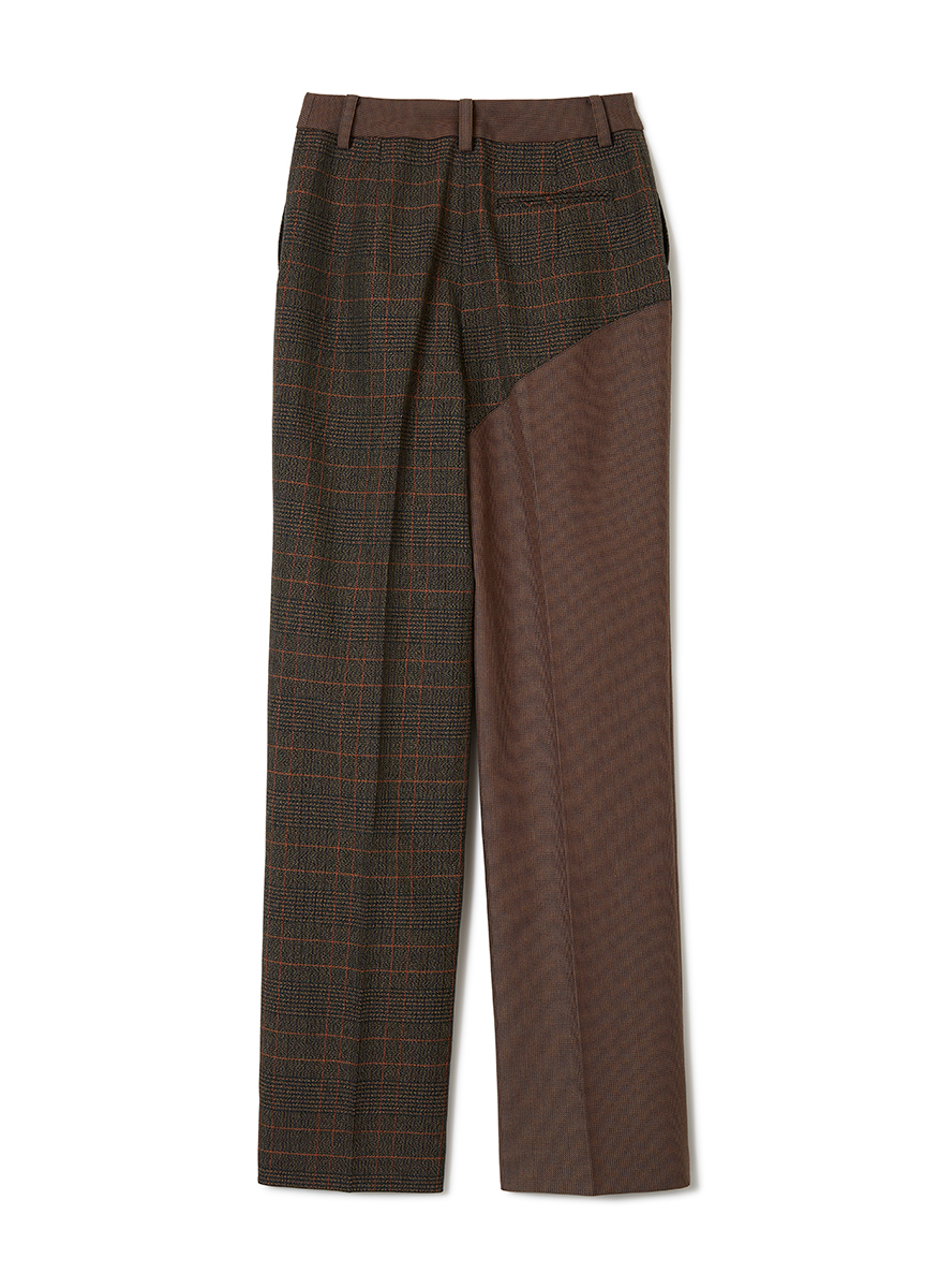 Switching Jacquard Pants 詳細画像 Brown 2