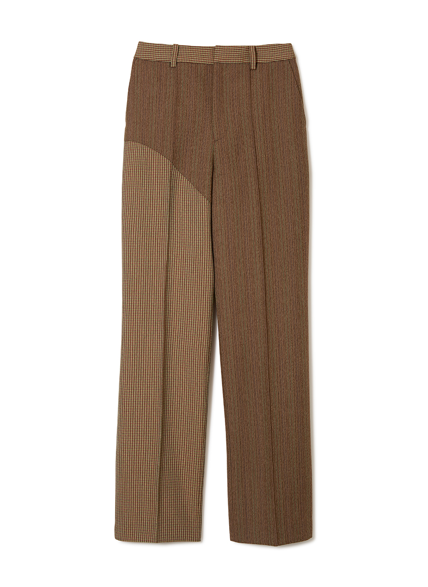 Switching Jacquard Pants 詳細画像 Beige 1