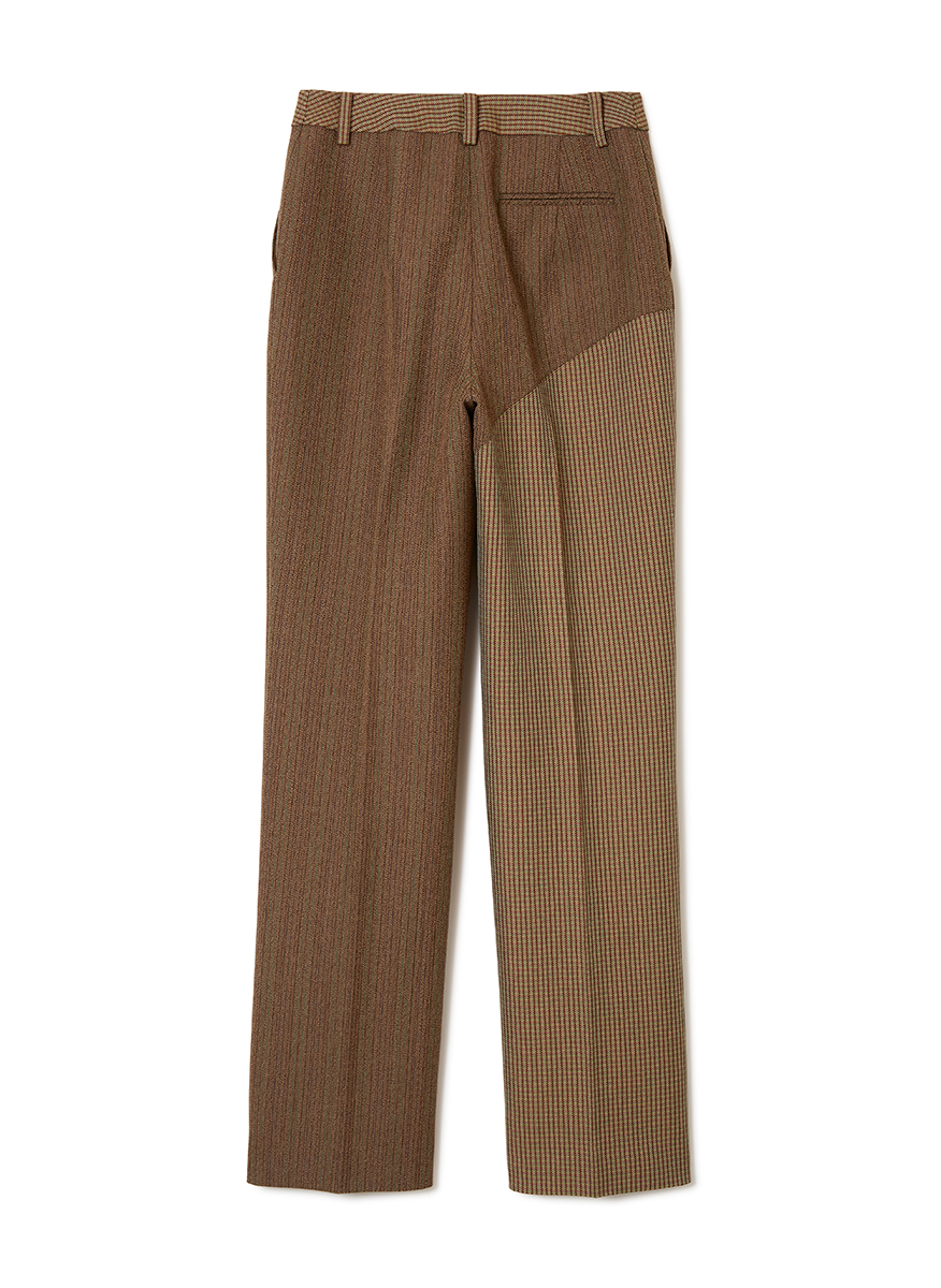 Switching Jacquard Pants 詳細画像 Beige 2