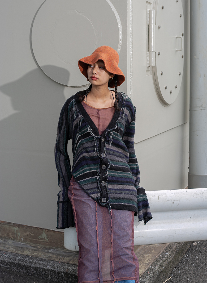 Seamless Wool Hat 詳細画像 Orange 3