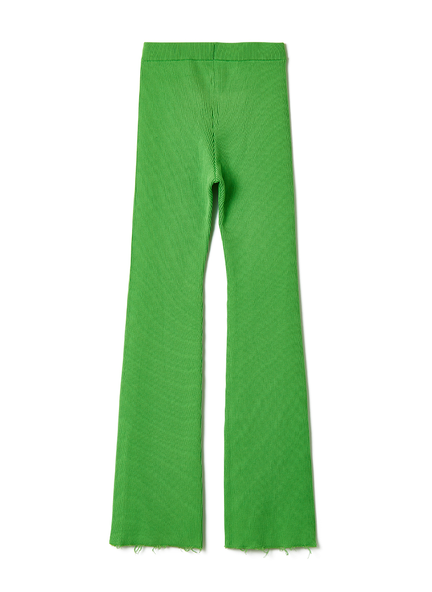 Cotton Rib Line Pants