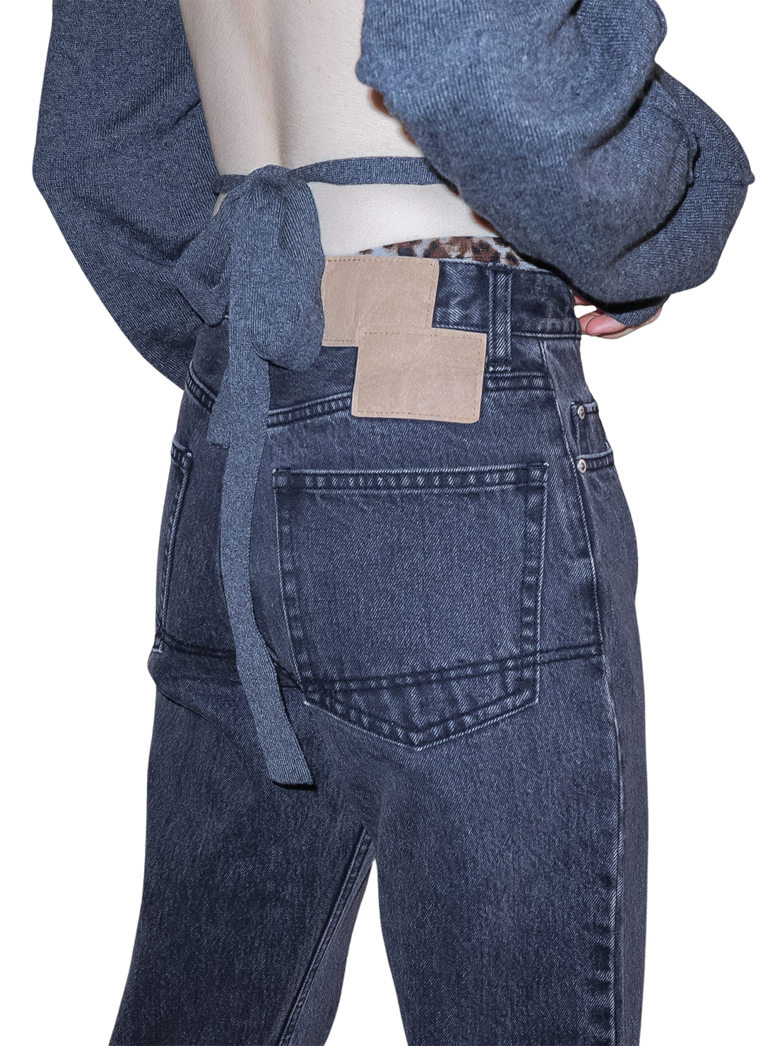 Nano Mist Denim-Loose Straight 詳細画像 Black 4