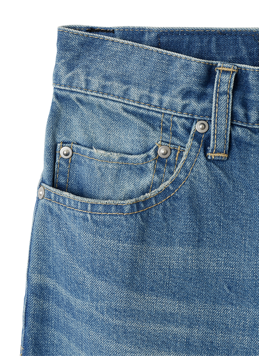 Nano Mist Denim-Loose Straight 詳細画像 Blue 3