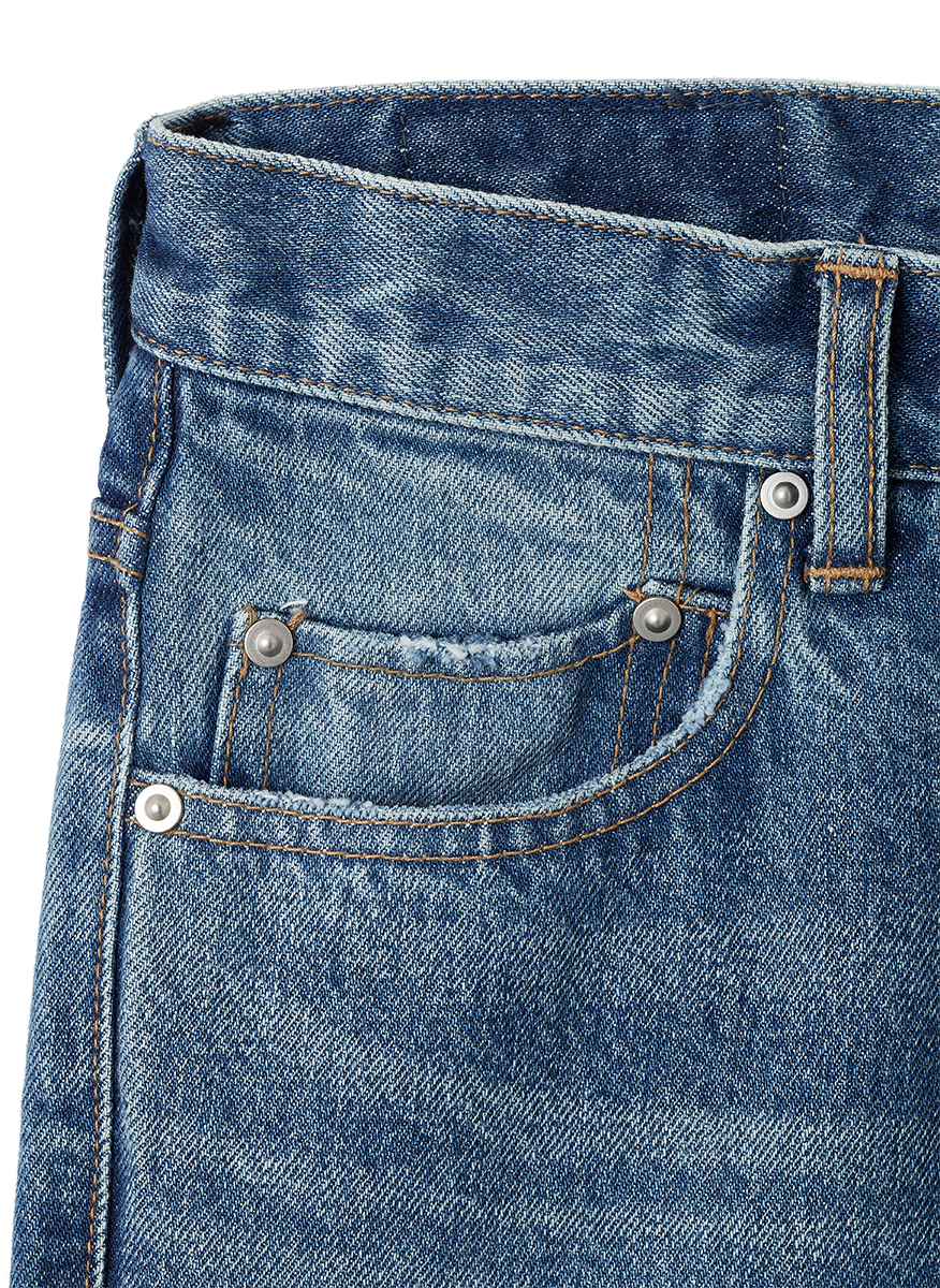 Nano Mist Denim-Straight 詳細画像 Blue 4