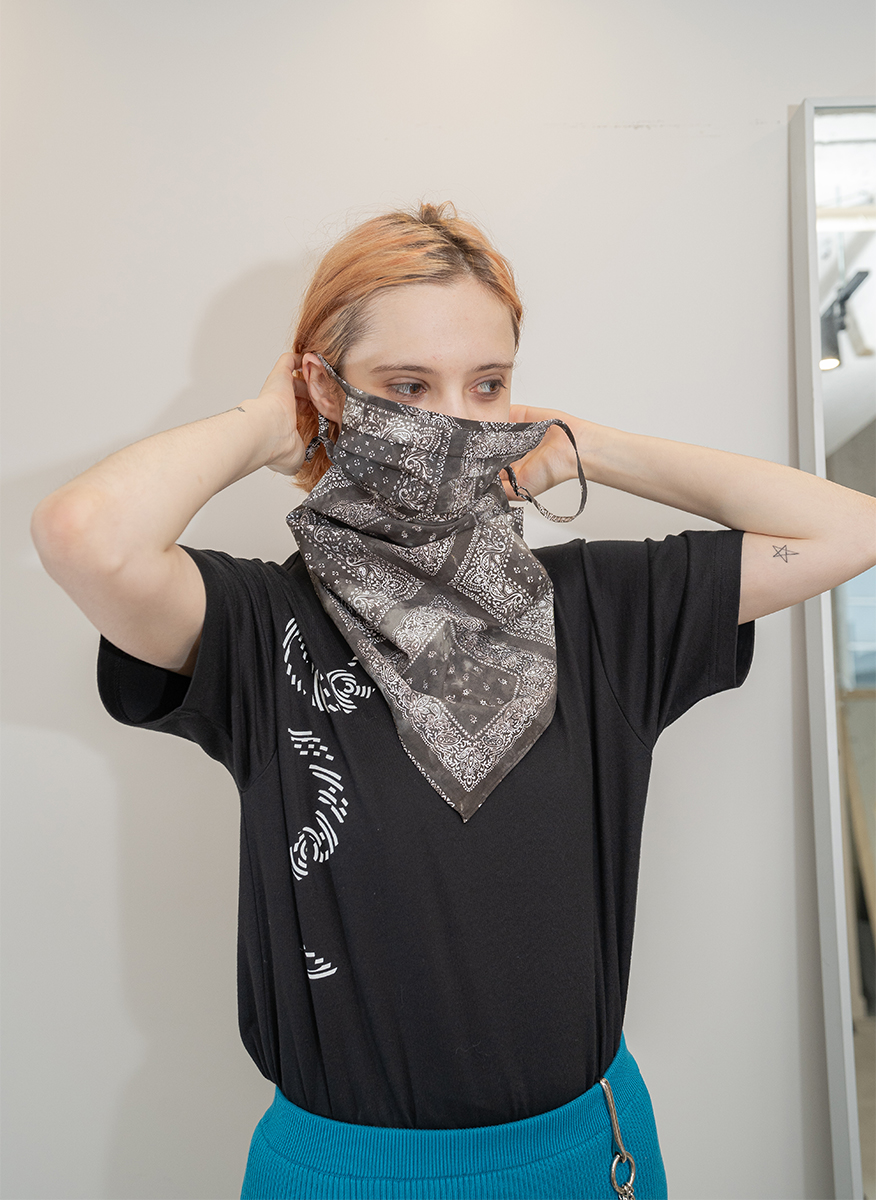 Multiple Scarf 詳細画像 Black 2