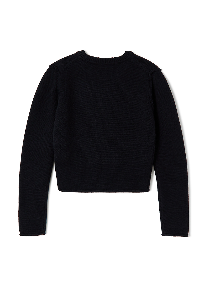 Regular Wool Sweater Small 詳細画像 Black 2