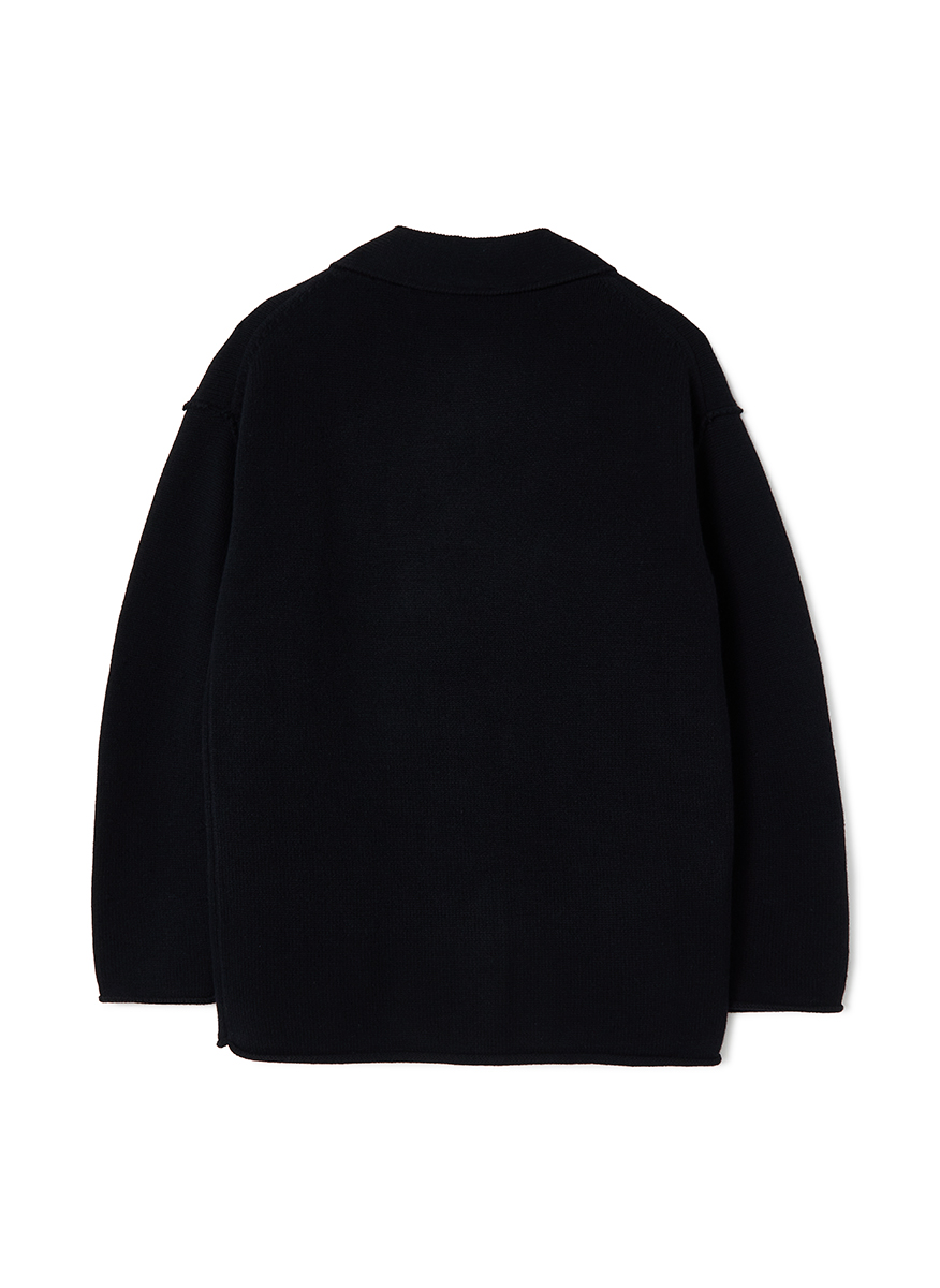 Regular Wool Cardigan Large 詳細画像 Black 2