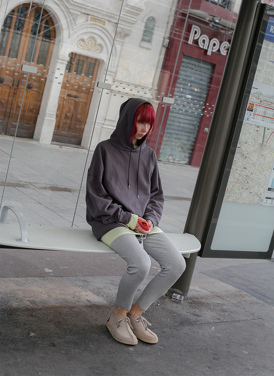 Cropped Knit Pants 詳細画像 Gray 1