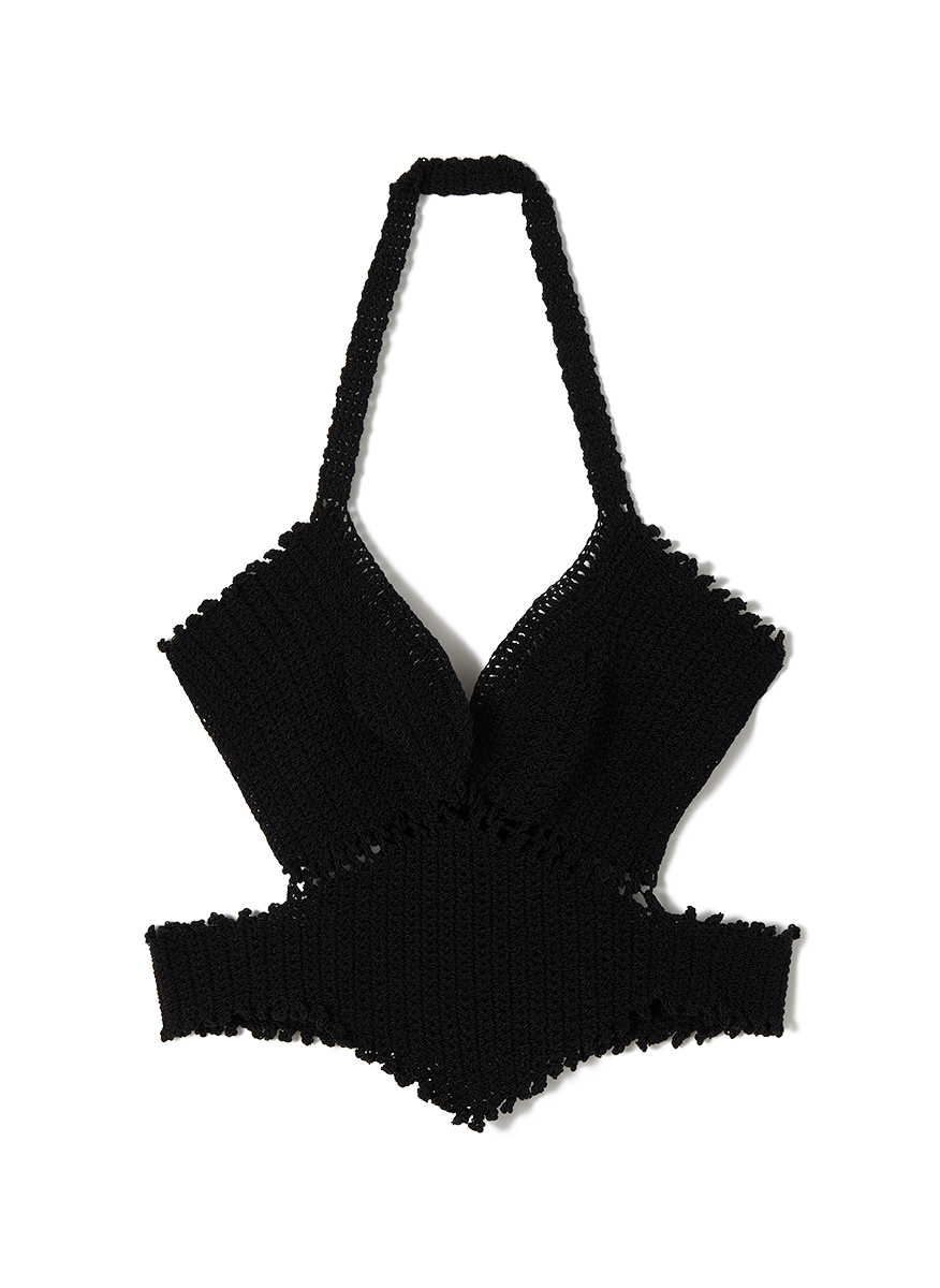 Crochet Top 詳細画像 Black 1