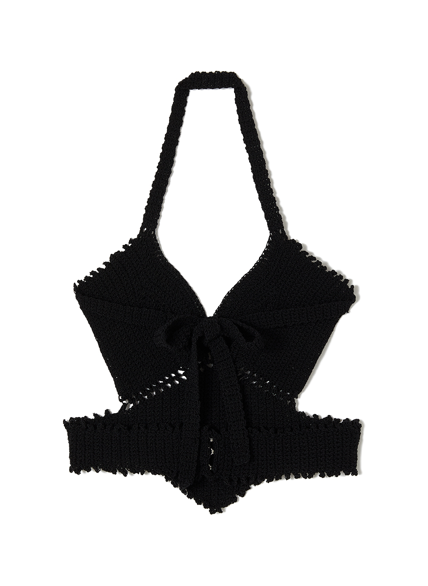 Crochet Top 詳細画像 Black 2